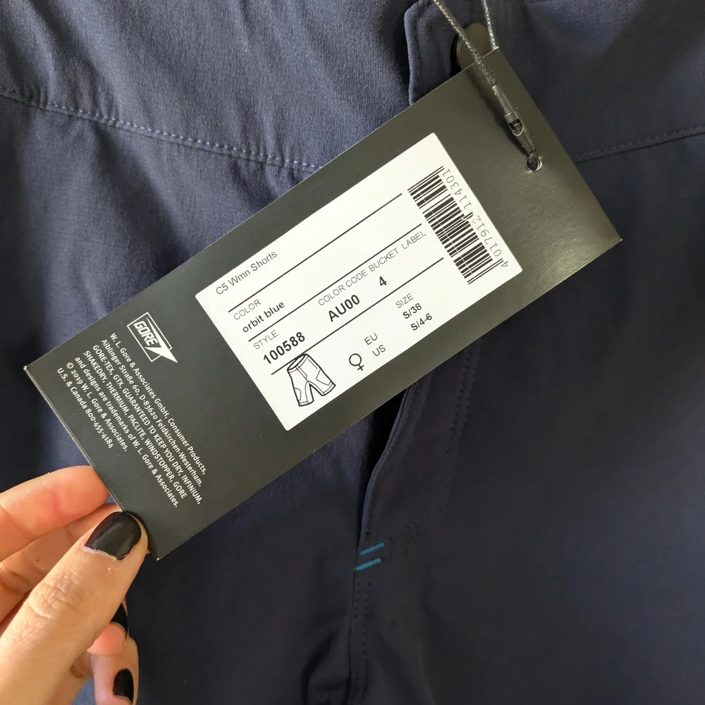 GORE Women's Navy Blue Cycling Shorts - Picture 3 of 6